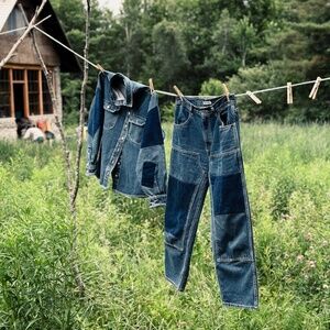 Rudy Jude Patchwork Utility Jeans - Size 2